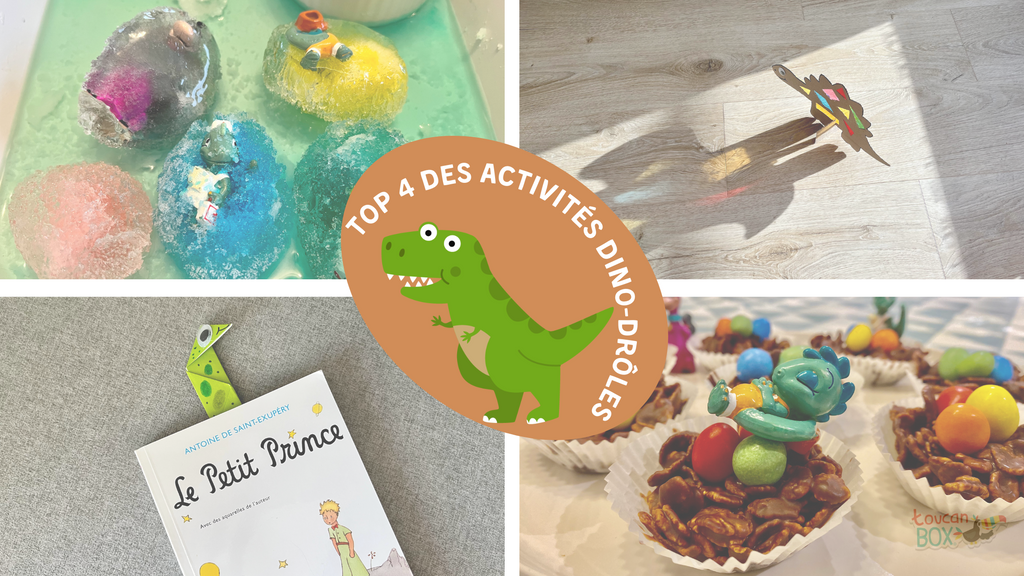 Top 4 de nos activités préférées sur le thème des dinosaures