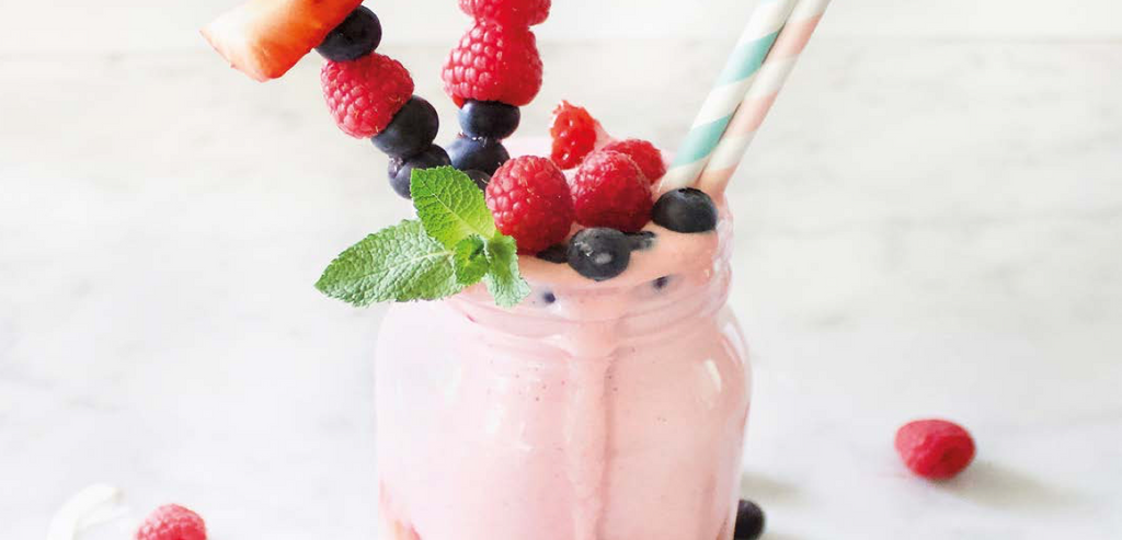 Milkshake aux fruits rouges Recette de saison