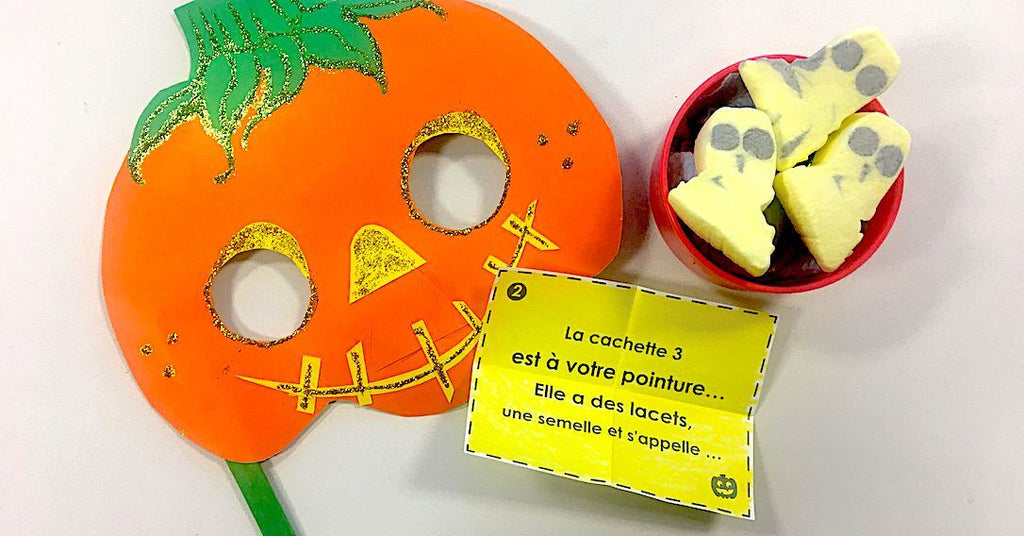 La chasse au trésor d'Halloween | Cartes d'indices à imprimer